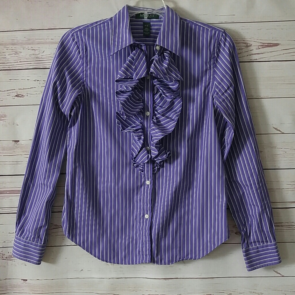 Lauren Ralph Lauren Ruffled Blouse